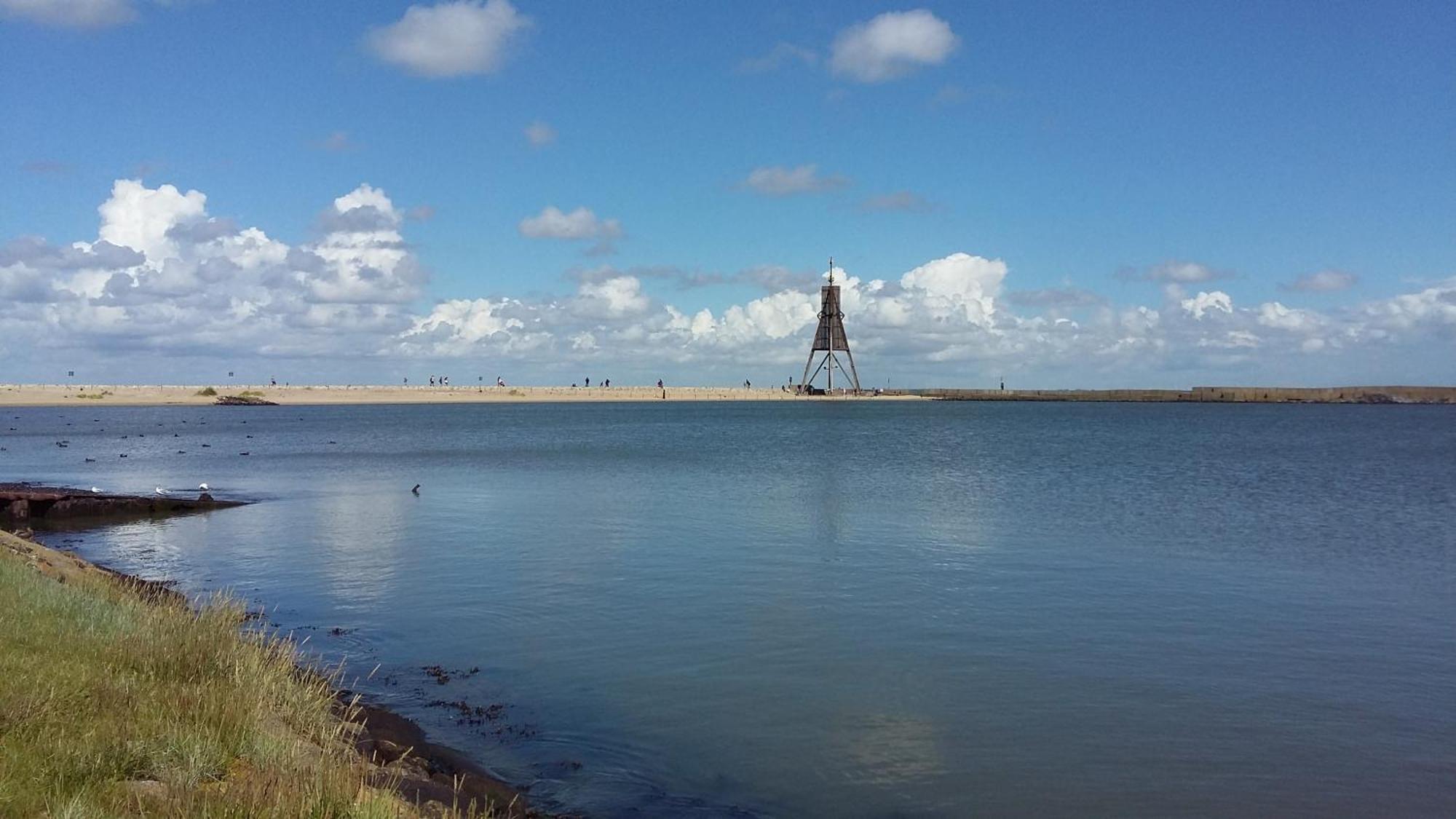 Ferienwohnung Helgoland Dorumer Neufeld Dış mekan fotoğraf